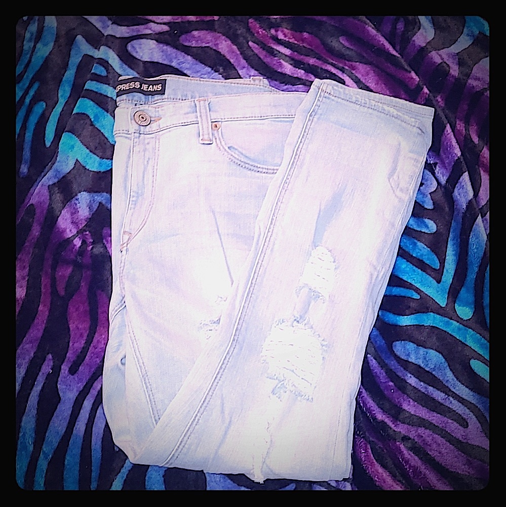 Express Girlfriend size 10 jeans